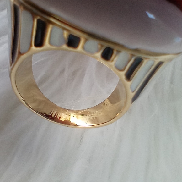 Rare Kate Spade Magnolia Bakery Pink Gold Red Cupcake Cherry Ring - Picture 14 of 16